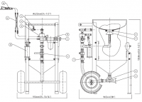 BP600-1 Automatic Blast Pot